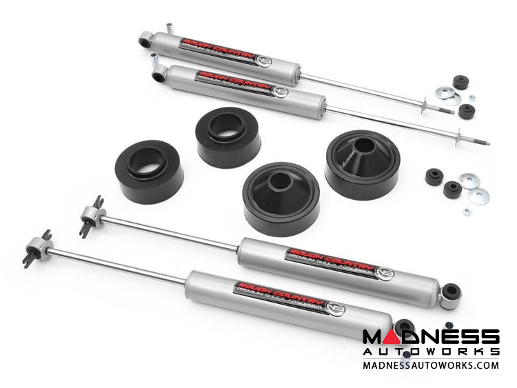 Jeep Wrangler JK Suspension Lift Kit w/ N3 Shocks - 1.75" Lift